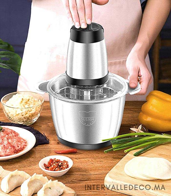 HACHOIR ÉLECTRIQUE 2 EN 1